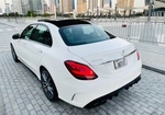 Off White Mercedes Benz AMG C43 2020